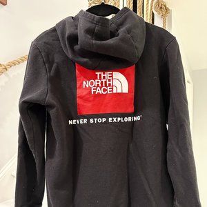 The North Face Black Hoodie YL